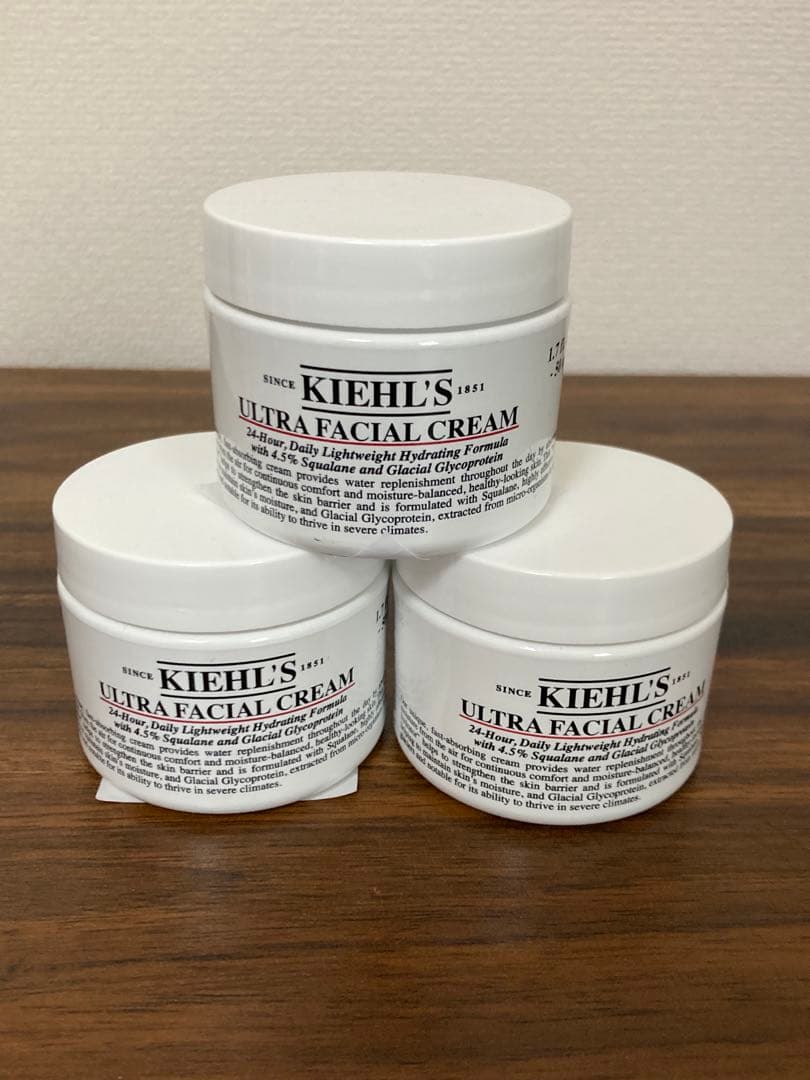 キールズ クリーム UFC ウルトラフェイシャルクリーム 50ml 3個セット