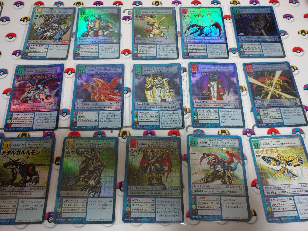 旧デジモンカード 15枚セット デジタルモンスターカードゲーム デジモンアドベンチャー15th