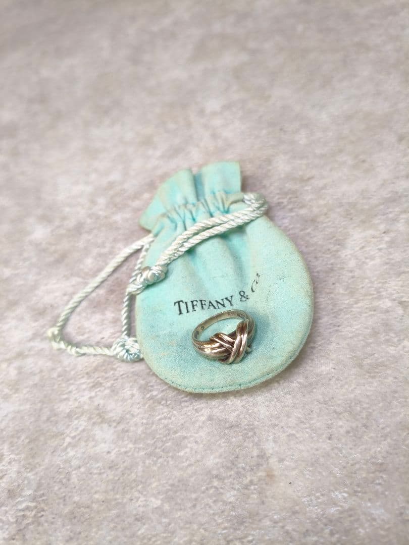 Tiffany ティファニー シグネチャークロス リング SV925