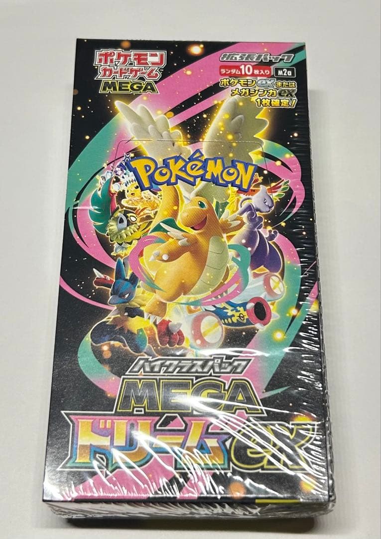 ポケモンカードゲーム MEGA ドリームEX BOX シュリンク付