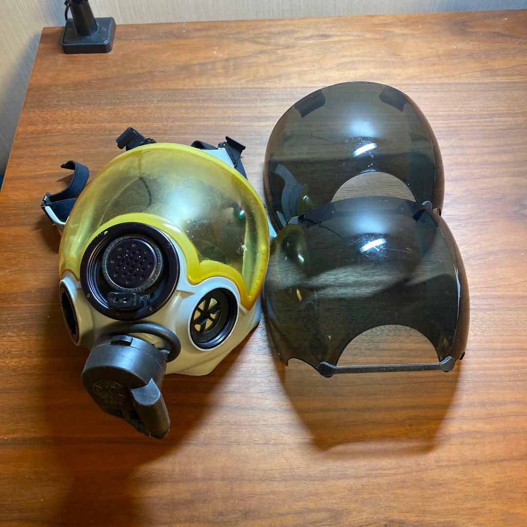 MCU2Pガスマスク+スモークシールド2枚