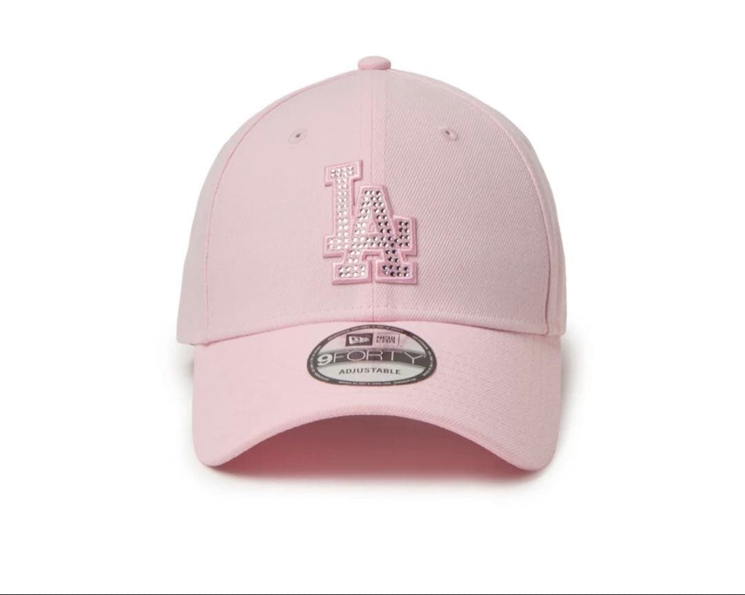 9FORTYRhinestoneラインストーン ロサンゼルス・ドジャース ピンク