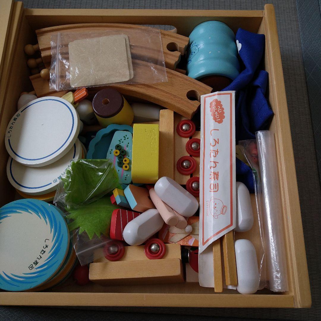 しろたん 回転寿司屋さんセット 知育玩具 - メルカリ