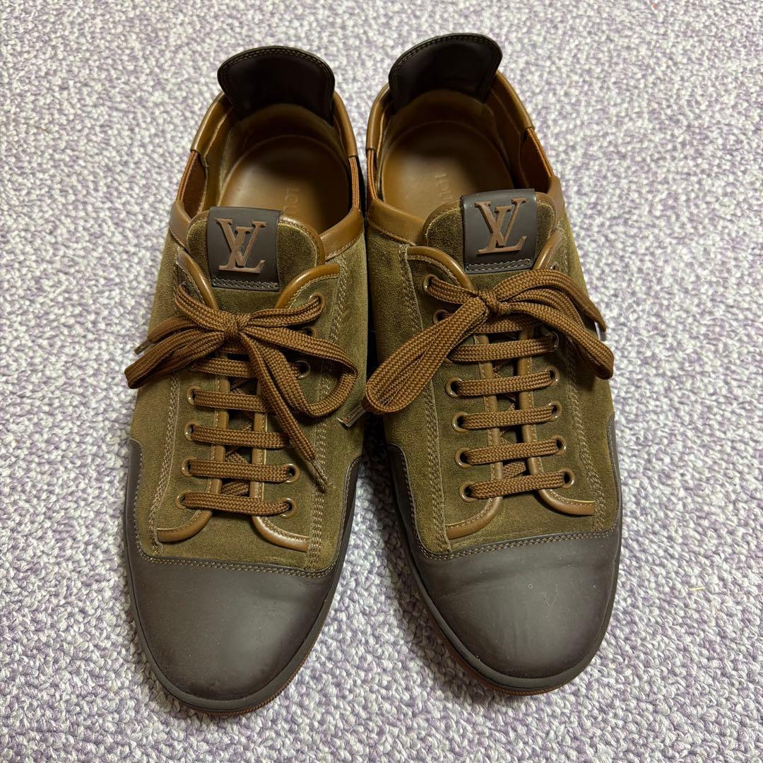 n*h様 Louis Vuitton オリーブ スニーカー超美品