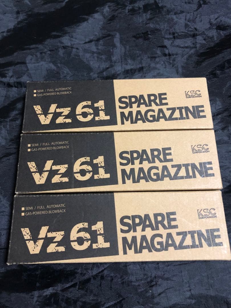 ksc スコーピオン マガジン3本　新品未使用　ガスブロ 楽天市場】ガスガン Vz61 スコーピオン用 30連 スペアマガジン