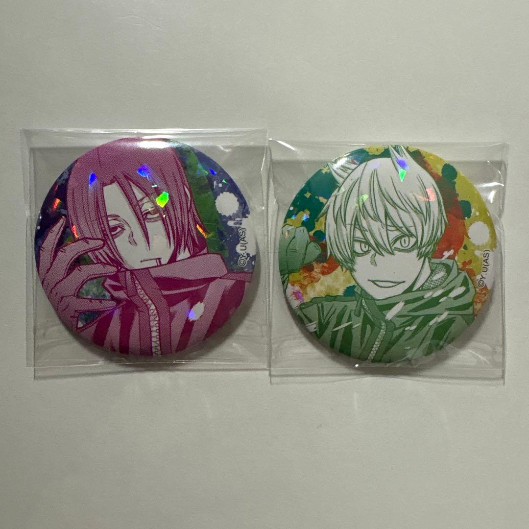 桃源暗鬼 猫咲・印南 ホログラム缶バッジ セット - メルカリ