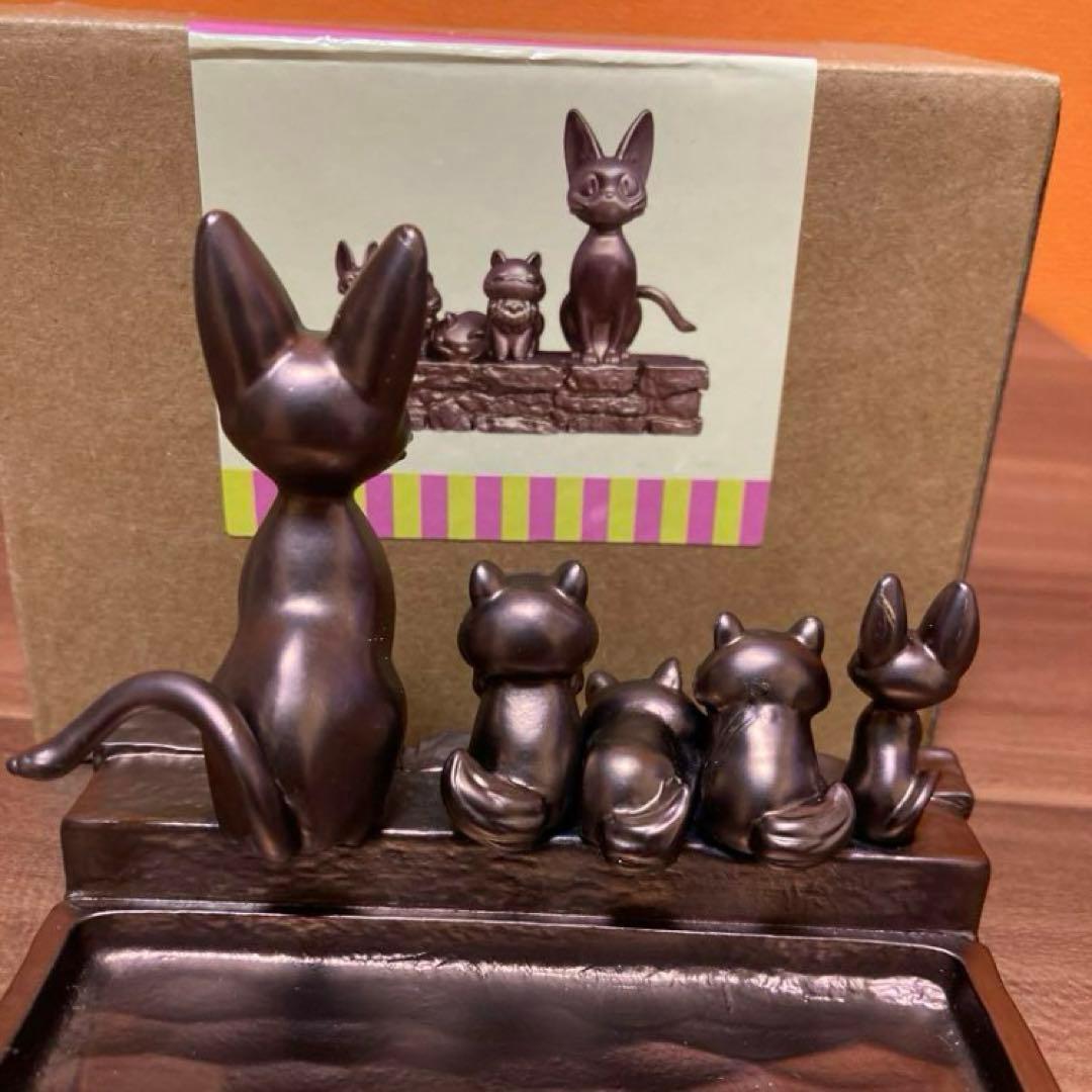 ジブリパークジジ 魔女の宅急便 メタル置物 小物入れ アクセサリー入れ