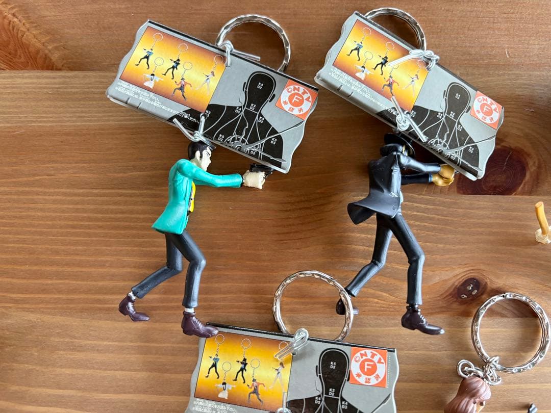 ルパン三世 キャラクターキーホルダー 5個セット - メルカリ