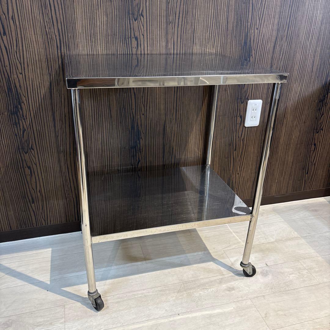 ステンレス製オフィスワゴン・ラック