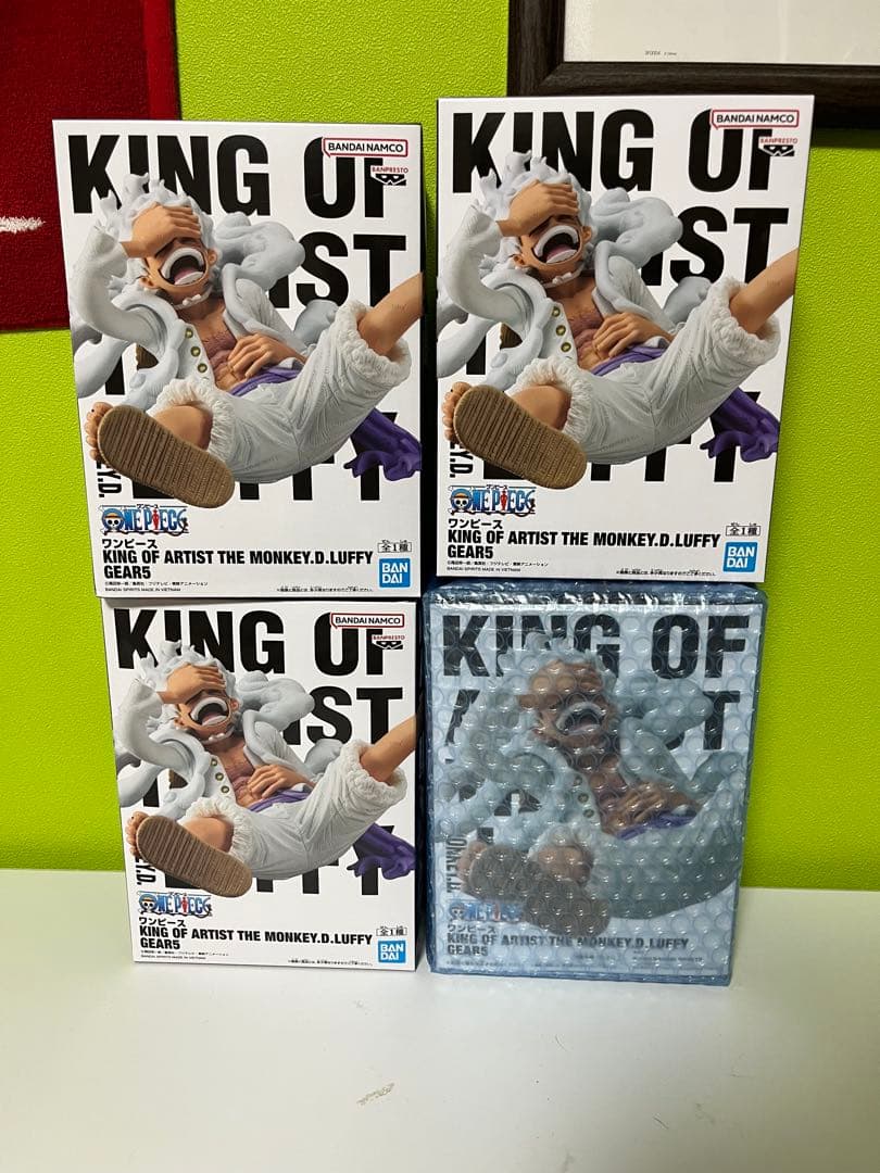 king of artist ルフィ　ギア5 初版　ニカ