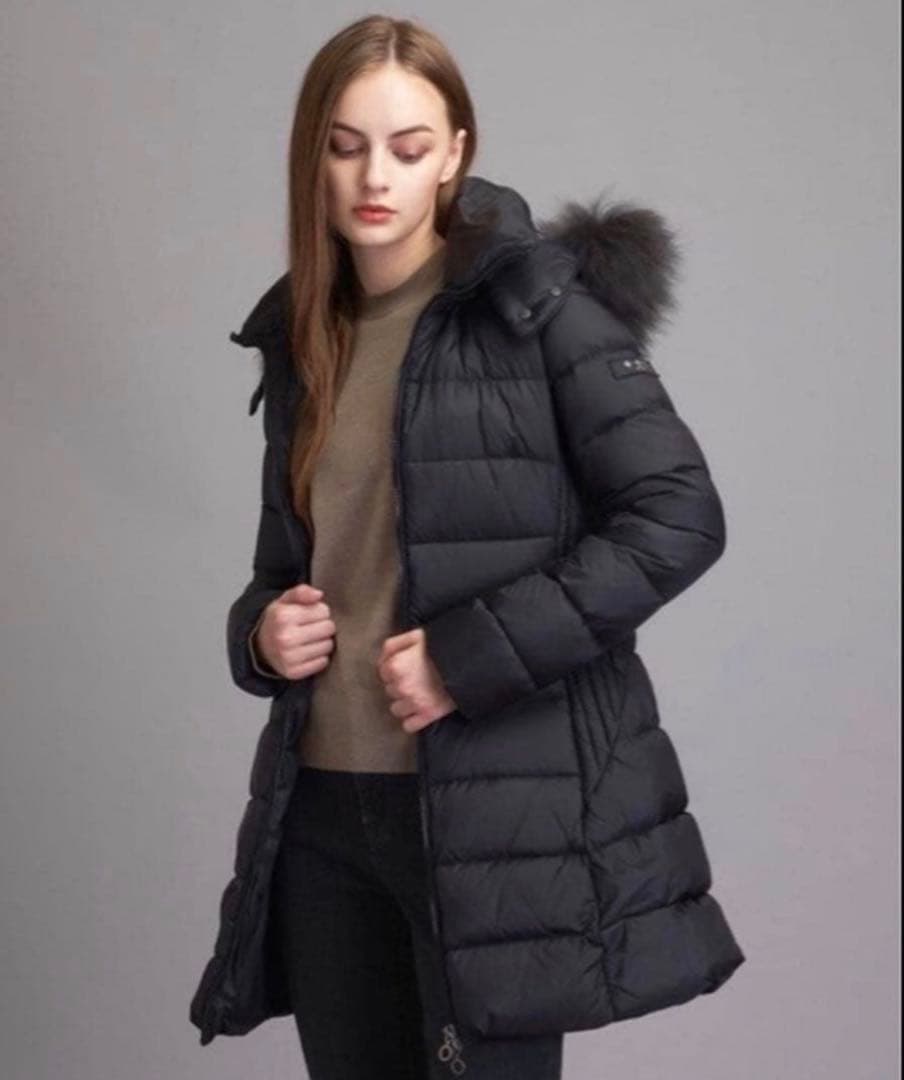 【未使用級】21AW タトラス SARMA ダウンコート ブラック 02 M