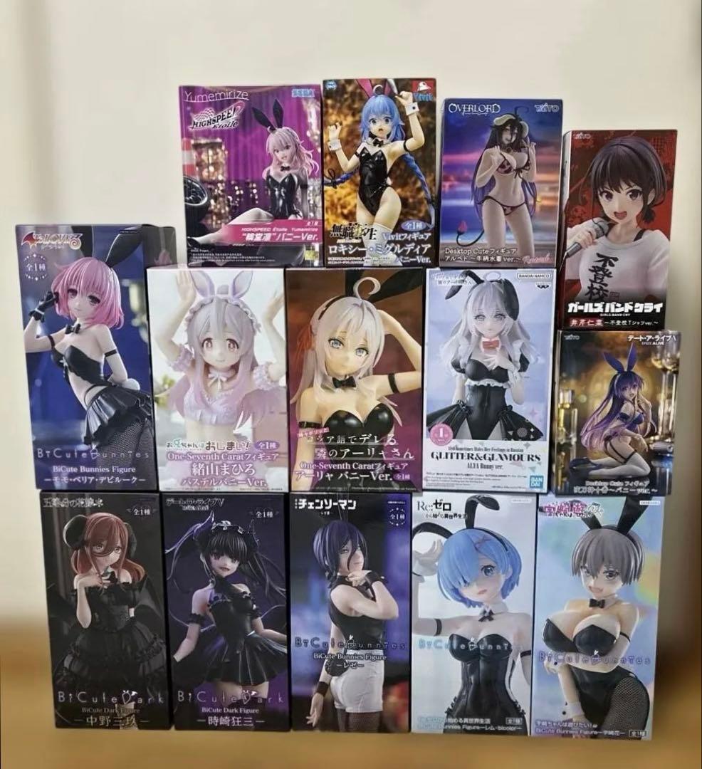 限定値下げ　プライズフィギュア　まとめ売り　美少女　レゼ　バニー　14点