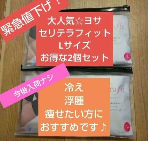 出品ラストヨサセリテラフィットL2個セット定価24200円→19899円