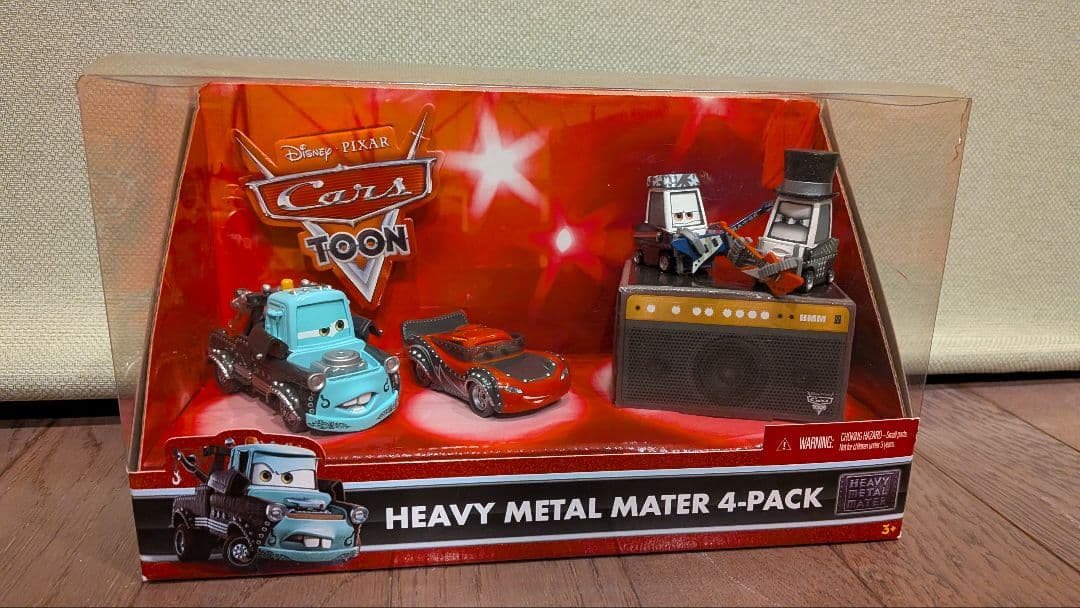 マテル　カーズ　ヘビメタ　4Pack HEAVY METAL MATER 4-PACK