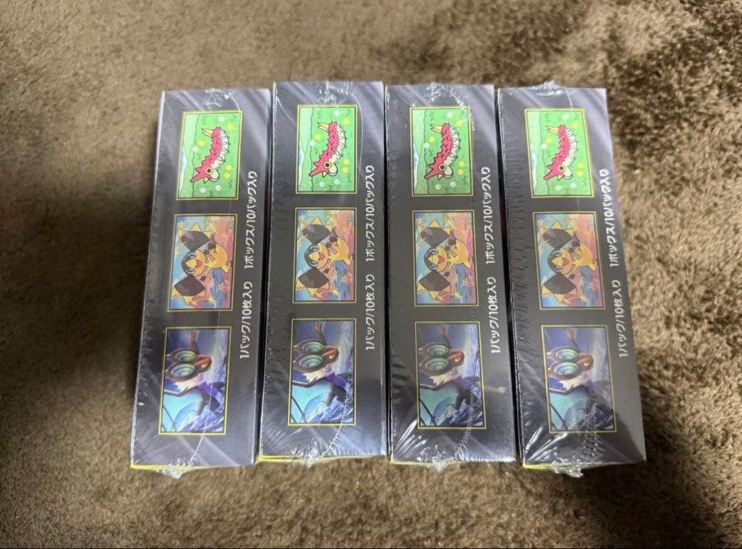 ポケモンカード メガドリームex シュリンク付き未開封 4box - メルカリ