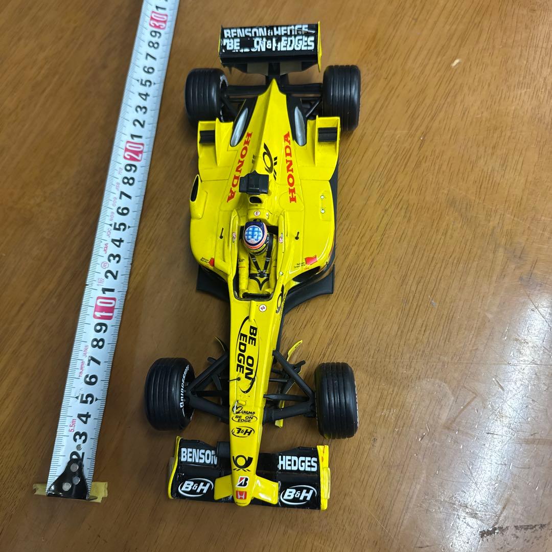 ミニカー Hotweels F1 Jordan ej12 2002