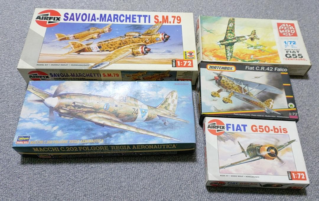 【廃番モデル】WWIIイタリア 微妙なイタリア空軍セット 1/72 ※分売不可