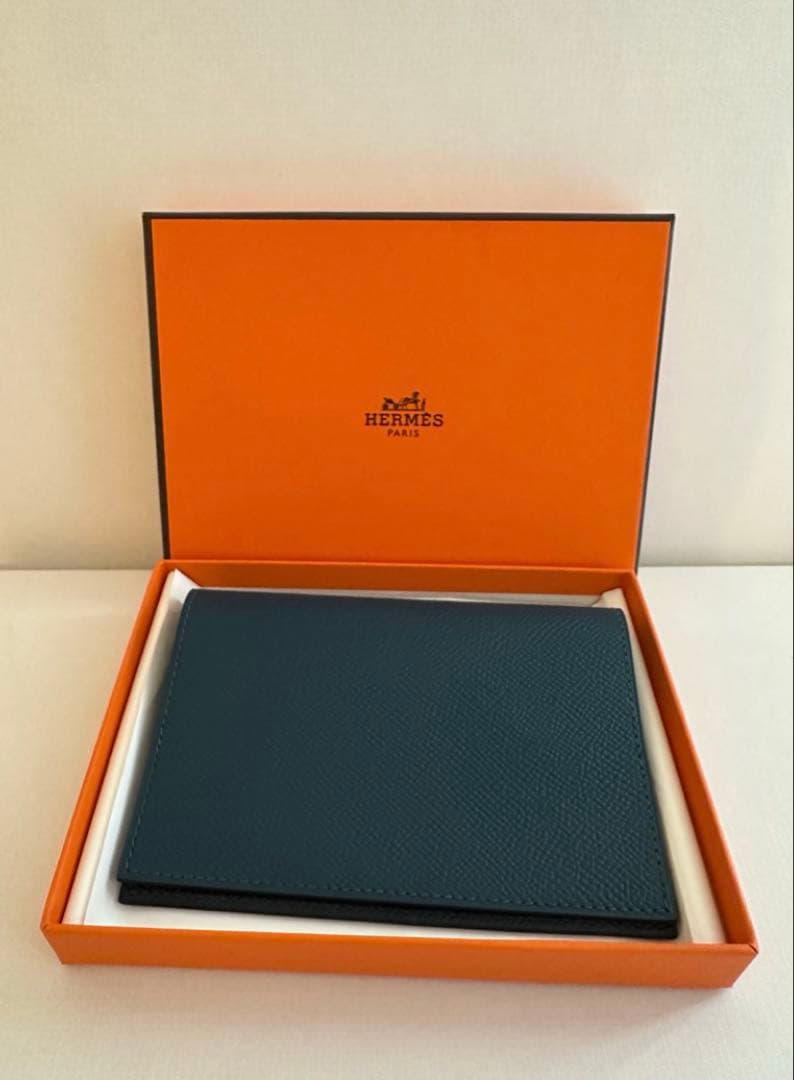 【未使用】エルメス　パスポートケース HERMES（エルメス） パスポートケース アール.エム.エス R.M.S レザー