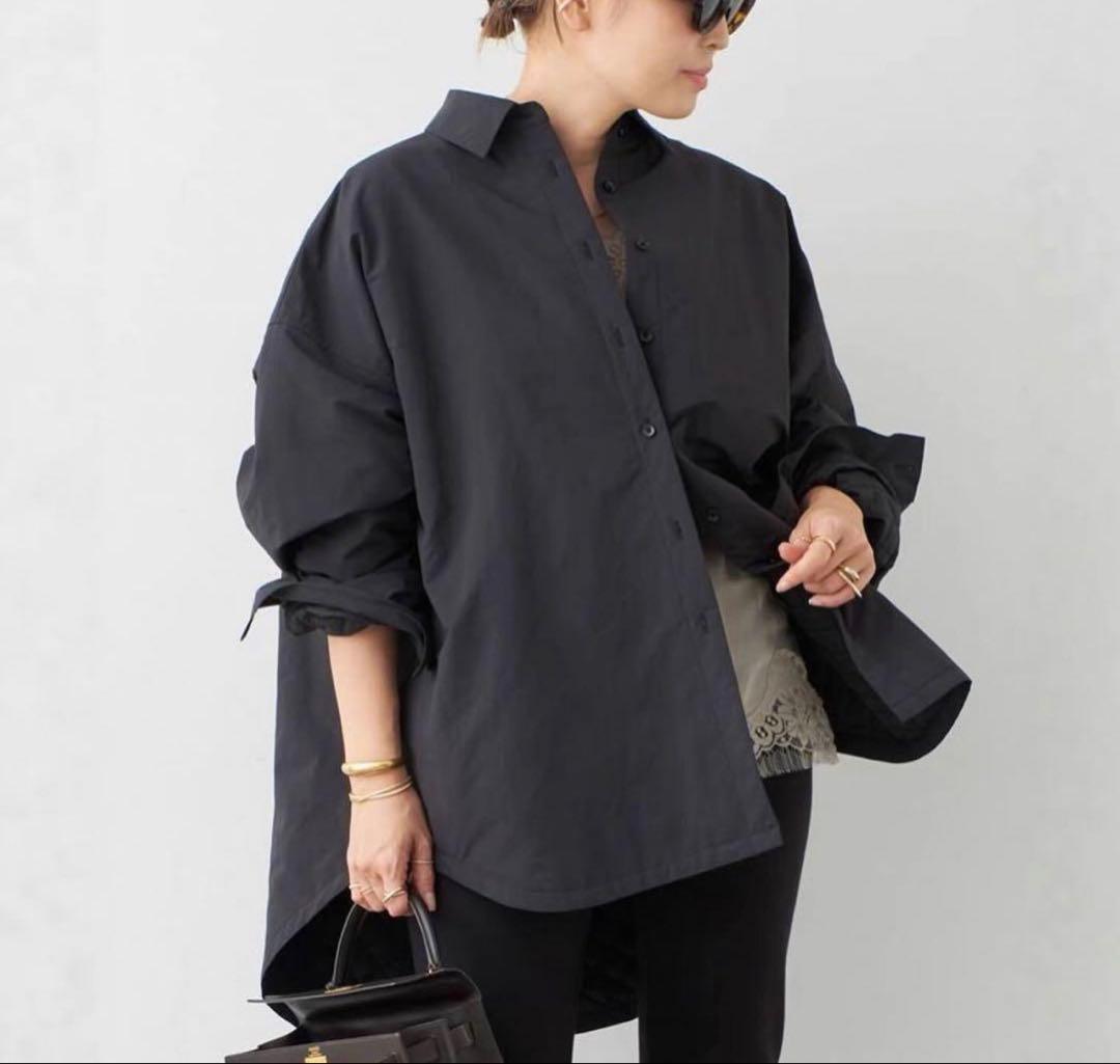 d*i様 CALUX オーバーサイズ黒シャツ　新品