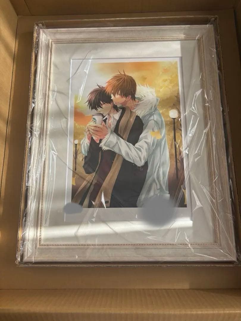 抱かれたい男1位に脅されています。　「桜日梯子原画展」　直筆サイン入り