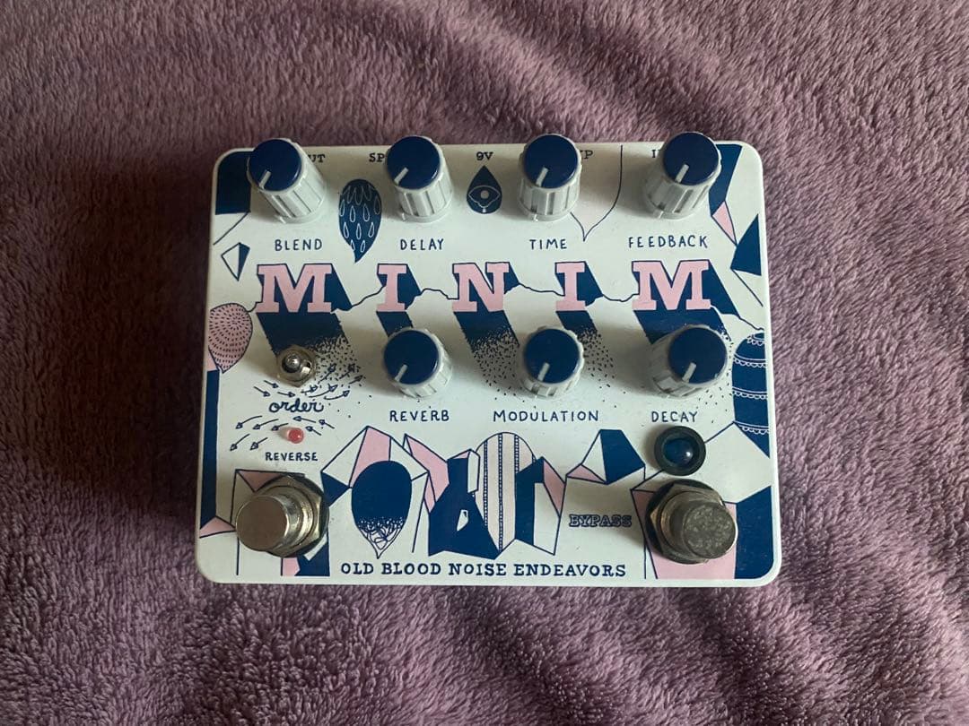 ギター Old Blood Noise Endeavors / Minim - wh Old Blood Noise Endeavors Minim | The Pedal Zone