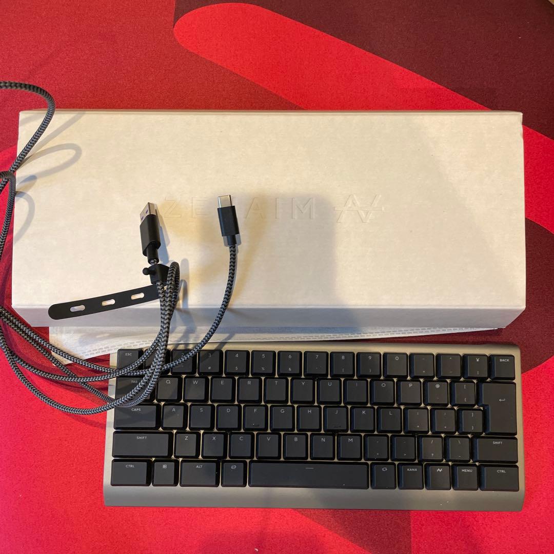 キーボード ZENAIM mini ZENAIM KEYBOARD レビュー：ZETA DIVISION監修の超ショートストローク