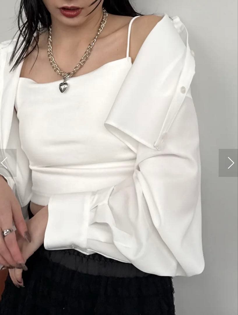 タグ付き　新品未使用　25SS USEFUL CUP CAMI TOP