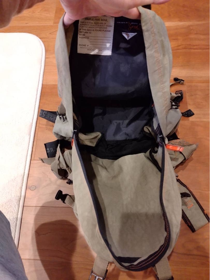 90s TRIPLE FIVE Soul トリプルファイブ ソウル リュック - メルカリ