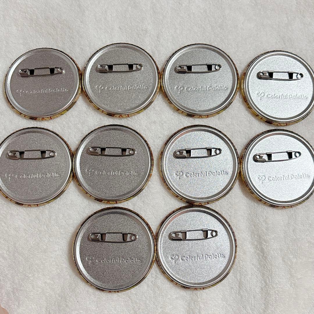 プロセカ グリッター缶バッジ グリ缶 48C 日野森志歩 10点セット