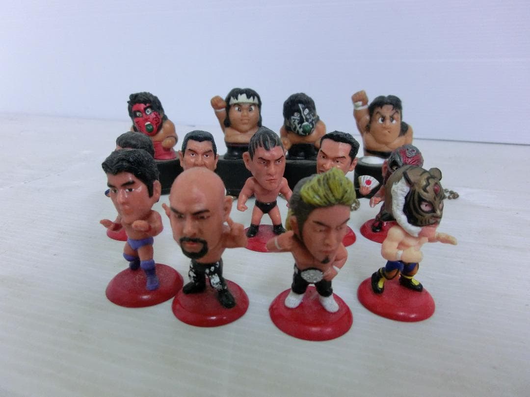 M882☆プロ格ヒーローズ☆プロレス☆フィギュア☆13体セット☆ボトル