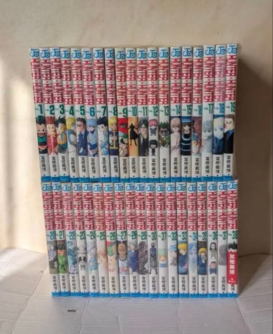 HUNTER×HUNTER 1-38巻　ハンター×ハンター　全巻