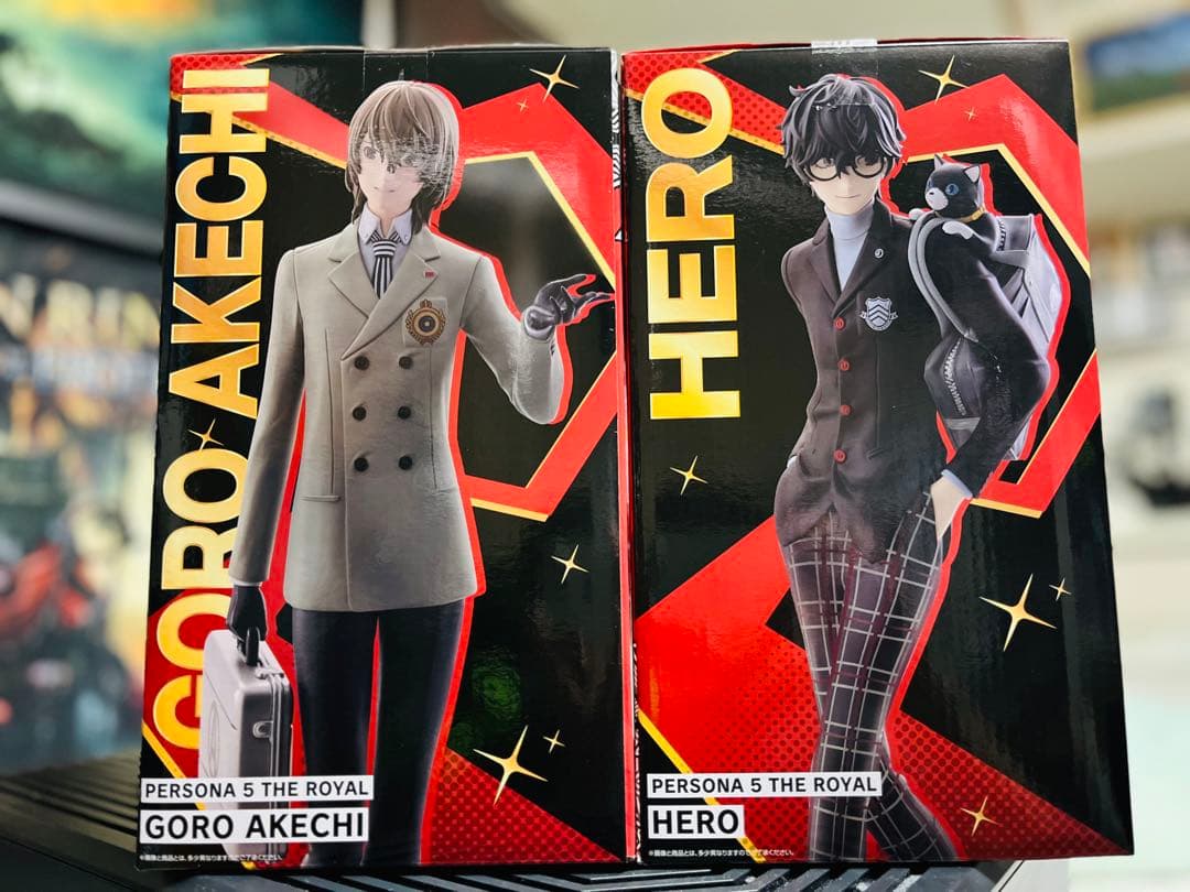 ペルソナ5ザ・ロイヤル 一番くじ A賞 B賞 フィギュア 主人公 明智吾郎 一番くじ「ペルソナ5 ザ・ロイヤル」の全ラインナップが公開！ 1月31日