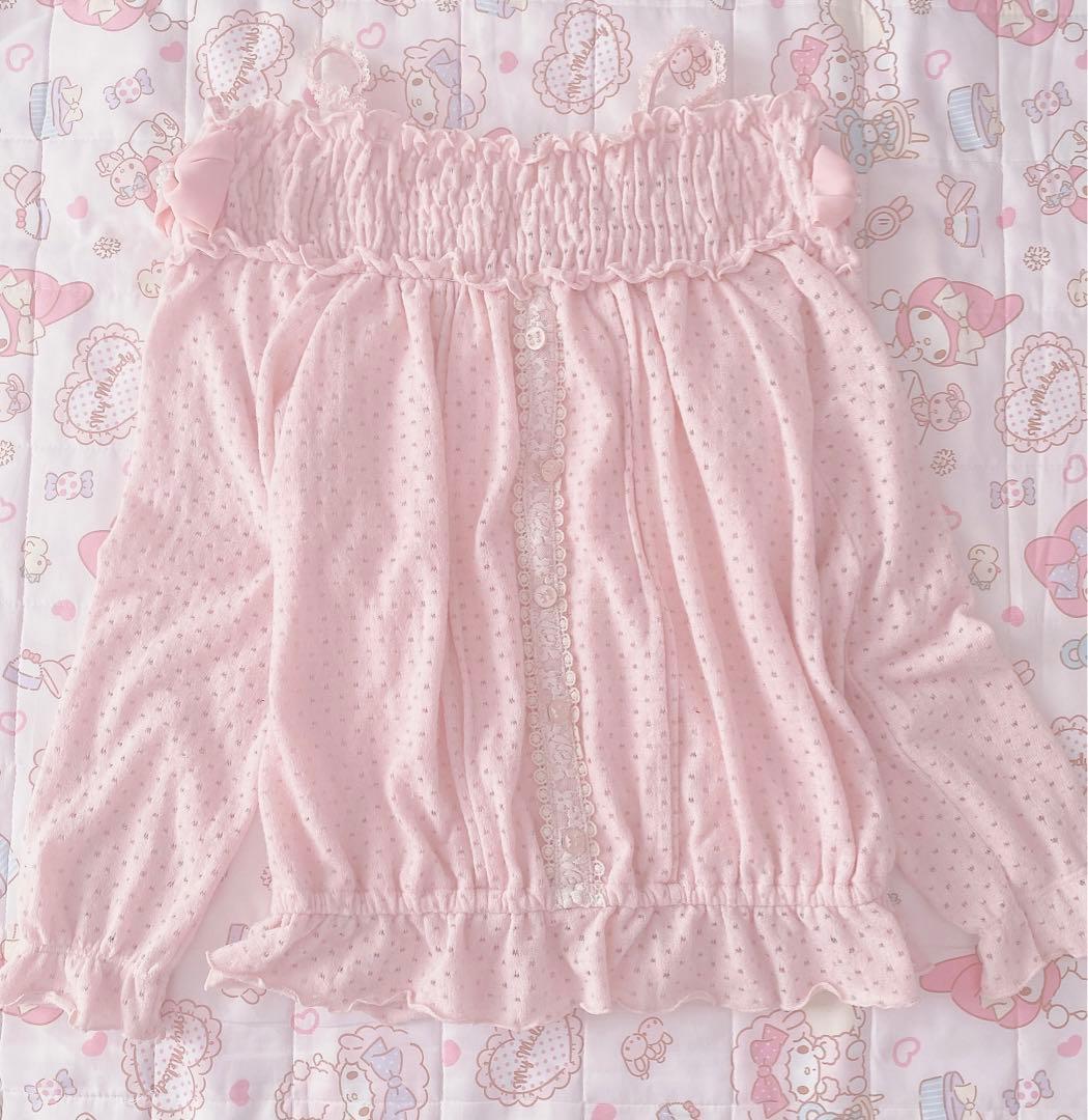 希少♡リズリサ♡マイメロ♡オフショルニット 希少♡リズリサ♡マイメロ♡オフショルニット - メルカリ