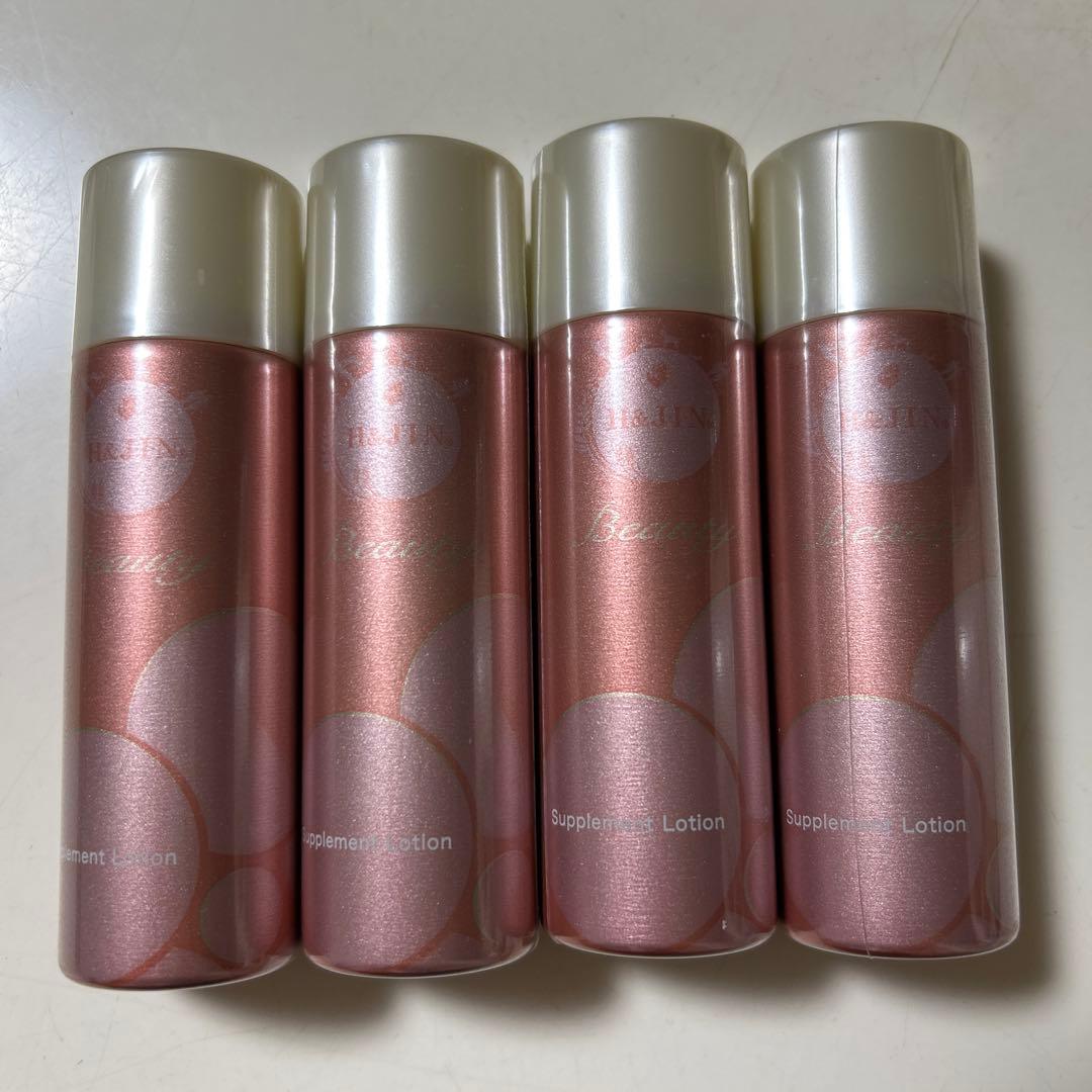 新品未使用 エイチジン乳酸菌 無添加化粧水 ビューティー 40g×4個