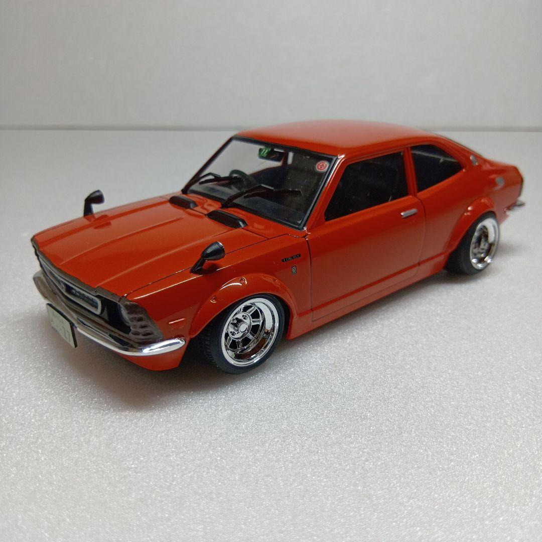 フジミ カローラ レビン TE27 プラモデル 完成品 1/24