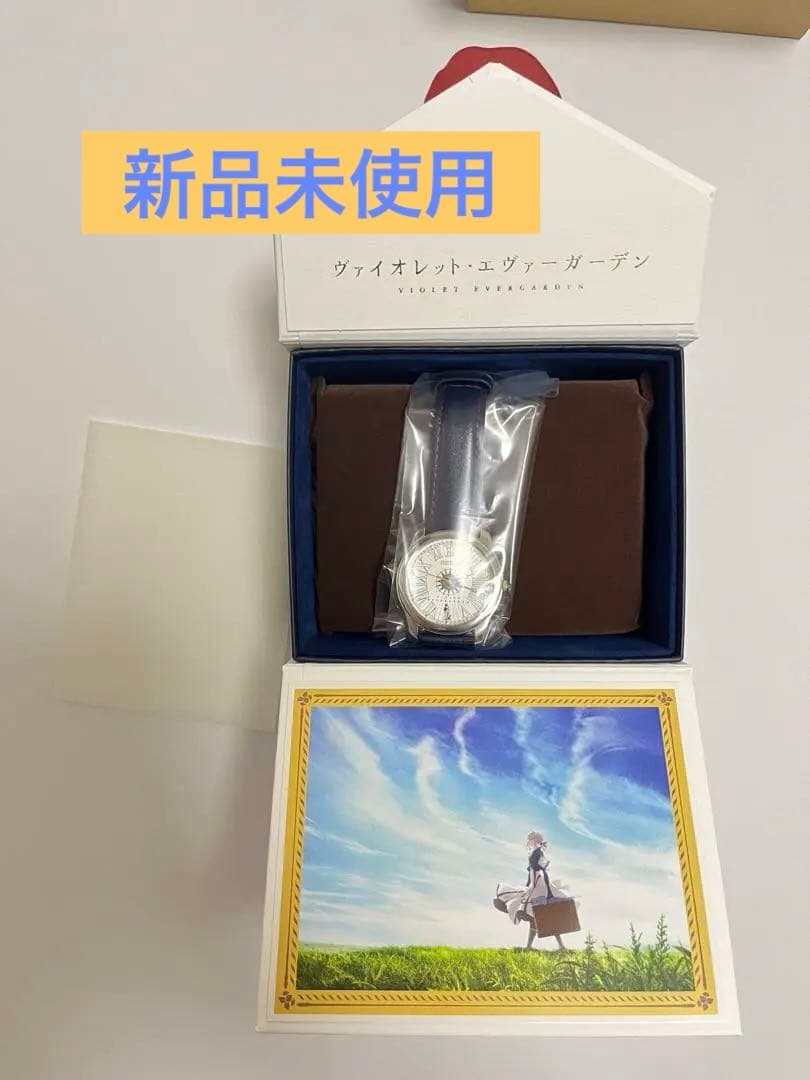 ヴァイオレット・エヴァーガーデン 腕時計 レザー.ver メモリアル