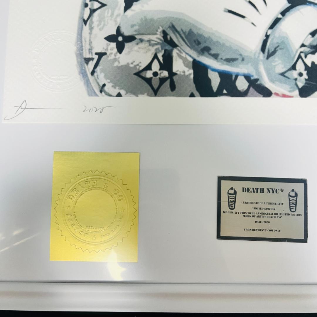 DEATH NYC 世界限定100枚アートポスター Mickey × LV - メルカリ