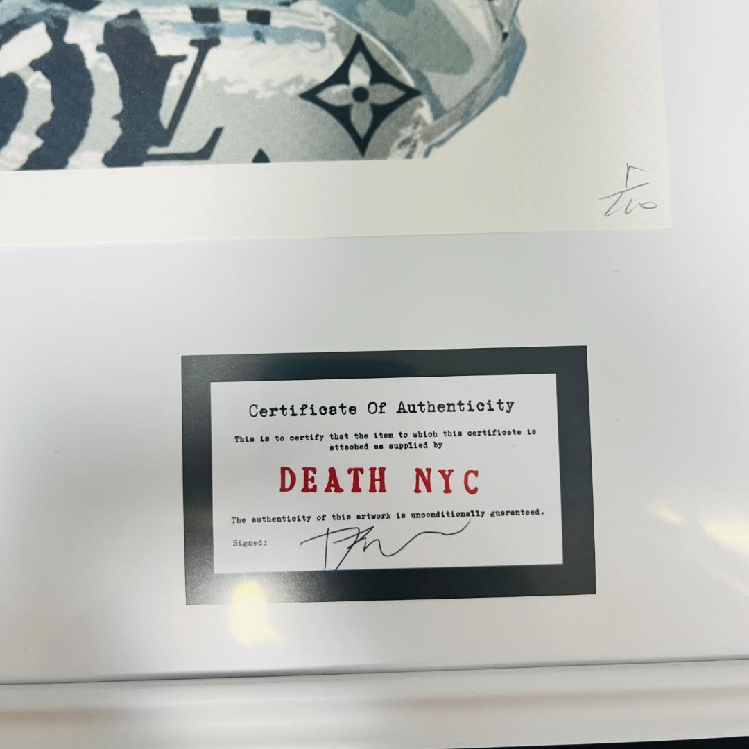 DEATH NYC 世界限定100枚アートポスター Mickey × LV - メルカリ