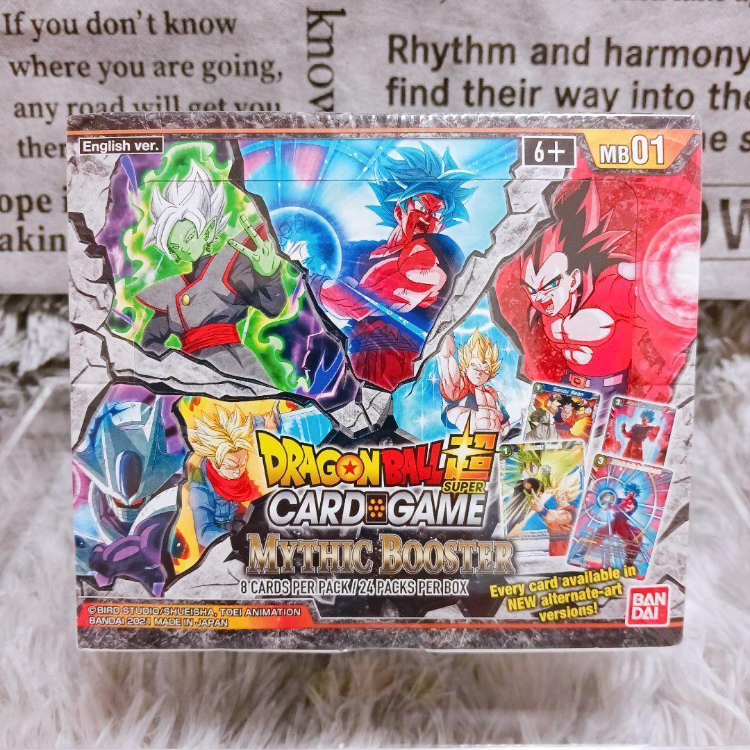 ✨海外限定✨ドラゴンボール 英語BOX Mythic Booster 未開封 ✨