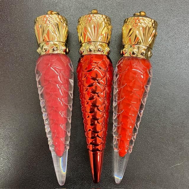 クリスチャンルブタンルビラックリップグロス3点セット