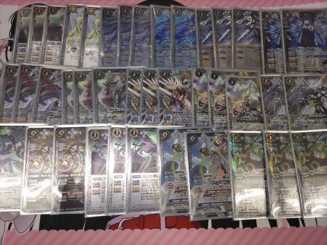 アテナ　バトスピ　機人　デッキ　高レア仕様　スリーブ　アテナ付