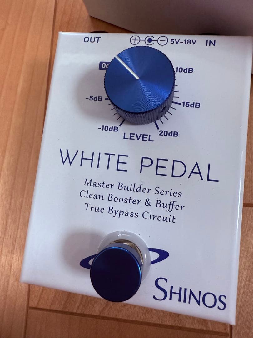 ギター SHINOS WHITE PEDAL Master Builder Series