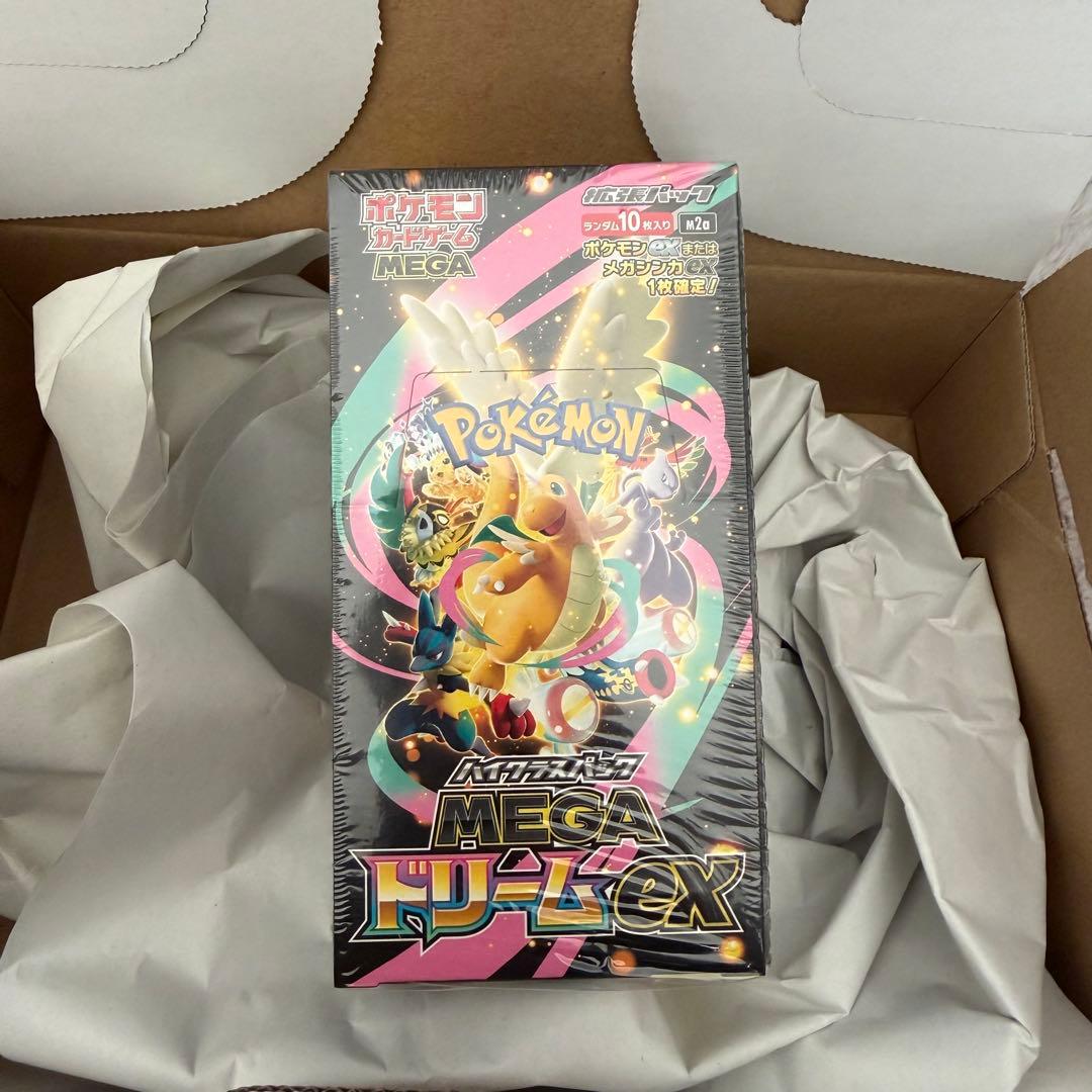 【アマゾン産】ポケモンカード メガドリームex BOX シュリンク付き 1BOX