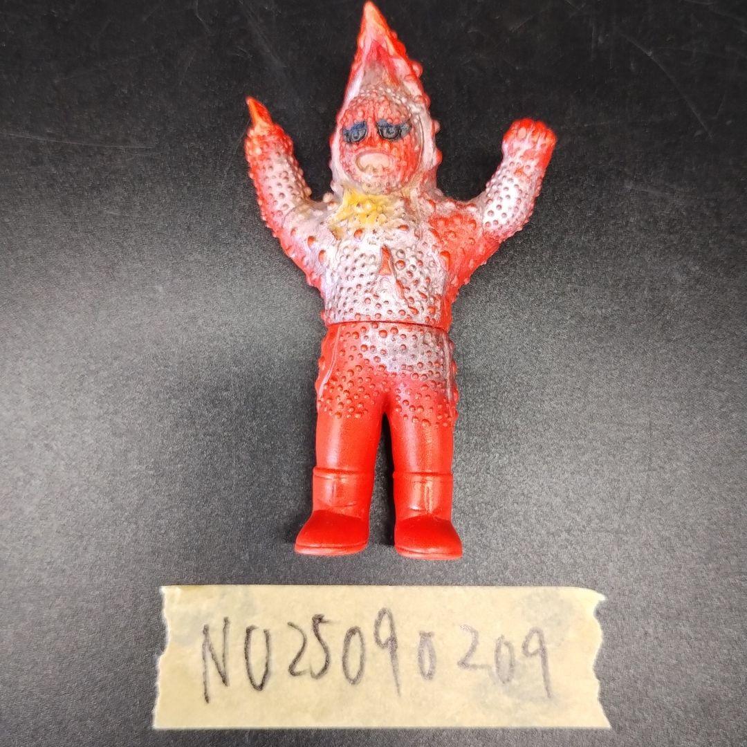 当時物 仮面ライダー ポピー ミニ ソフビ 仮面ライダーV3 カミソリヒトデ