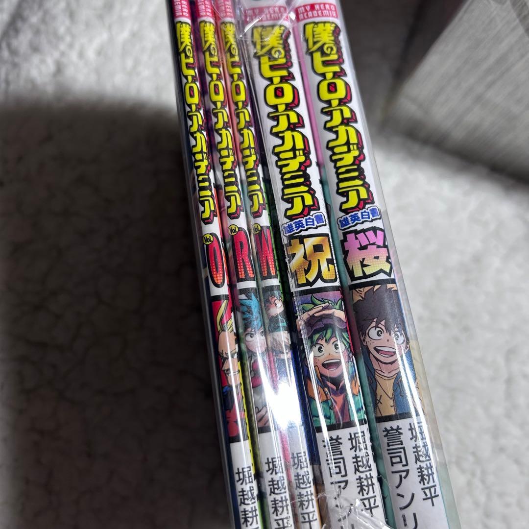 僕のヒーローアカデミア 1~37巻+42巻 映画特典3冊 小説2冊 - メルカリ