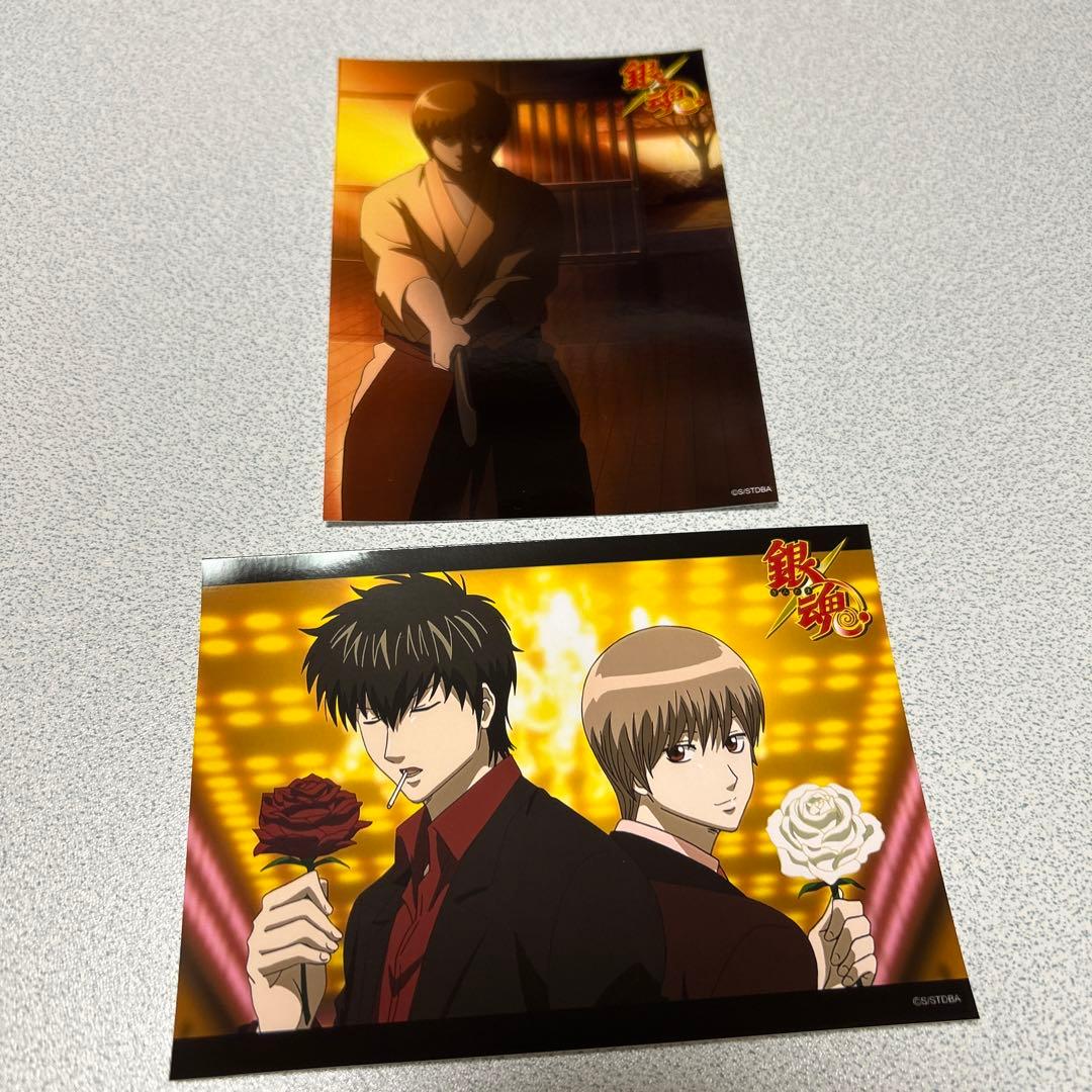 ✨レア✨ 銀魂 ファミマプリント ブロマイド ホスト 沖田総悟 土方十四