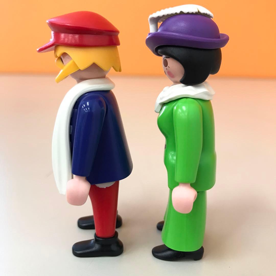 絶版】Playmobil プレイモービル 5342 魚屋さんとマダム 抜け無し