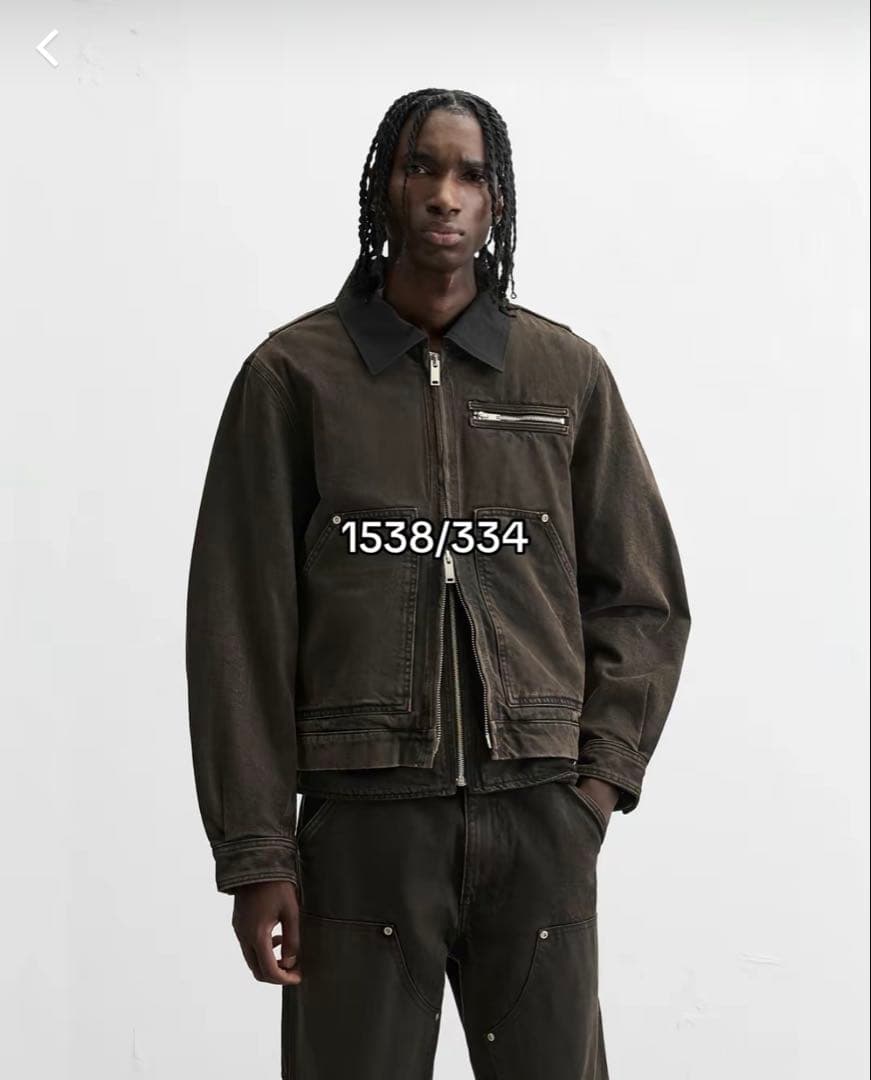 ZARA ワークジャケット デトロイトジャケット ダックジャケット - メルカリ