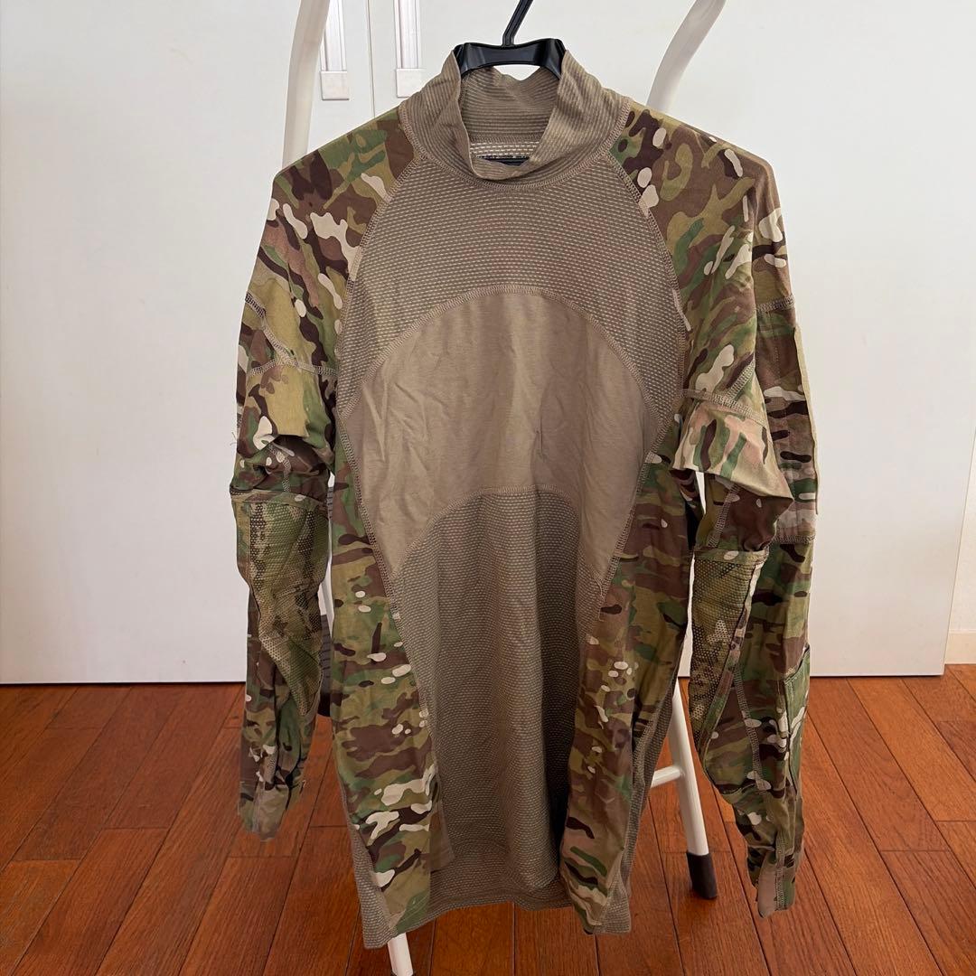 Massif 米軍実物コンバットシャツ　マルチカム　フレイムレジスタンス　S