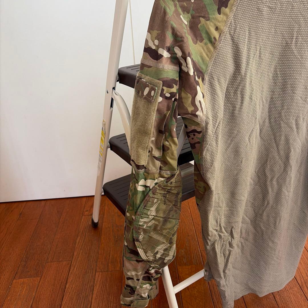 Massif 米軍実物コンバットシャツ マルチカム フレイムレジスタンス S